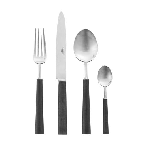 Cutipol Ebony Stainless 24 Piece Set