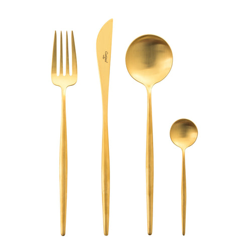 Cutipol Moon Matte Gold 24 Piece Set