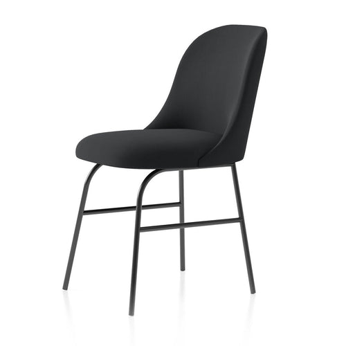 Aleta Chair With Metal Base